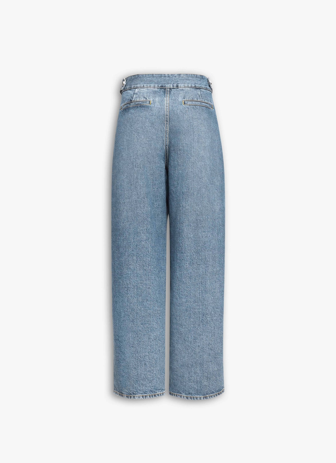 데님 테일러드 팬츠 ALAÏA 블루 데님 테일러드 팬츠